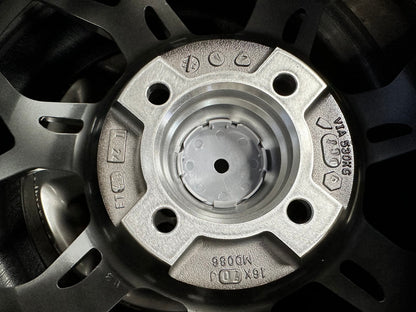 New 16X7 ET40 Advanti Asphalt Rim (4 wheel) Gloss Silver 4X100