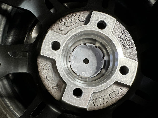 New 16X7 ET40 Advanti Asphalt Rim (4 wheel) Gloss Black 4X100