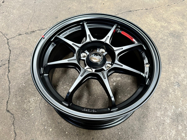 New 15X6.5 ET38 Advanti MI526 Rim (4 wheel) Matt Black 4X100