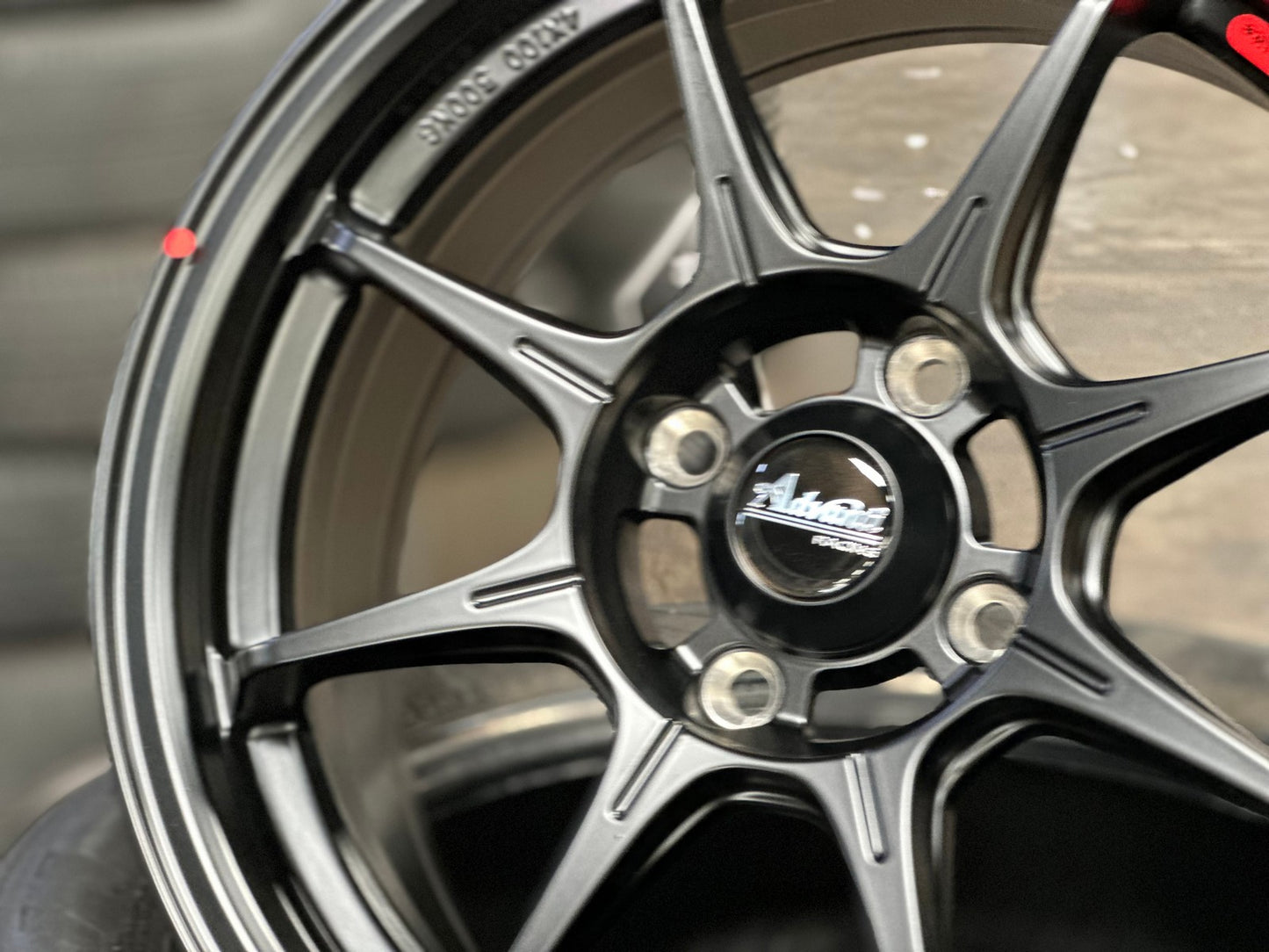 New 15X6.5 ET38 Advanti MI526 Rim (4 wheel) Matt Black 4X100