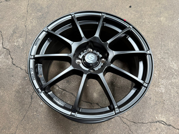 New 17X7 ET25 Sparco Assetto GaraRim (4 wheel) Matt Black 4X108