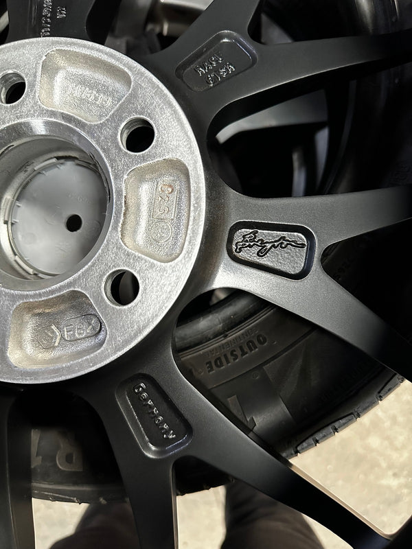 New 18X7.5 ET48 Breyton GTS-R Rim (4 wheel) Matt Black 5X112