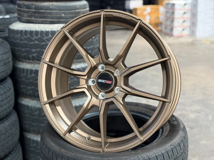 New 18X8 ET40 Motec MCR2 Rim (4 wheel) Matt Bronze 5X108