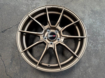 New 18X8 ET40 Motec MCR2 Rim (4 wheel) Matt Bronze 5X108