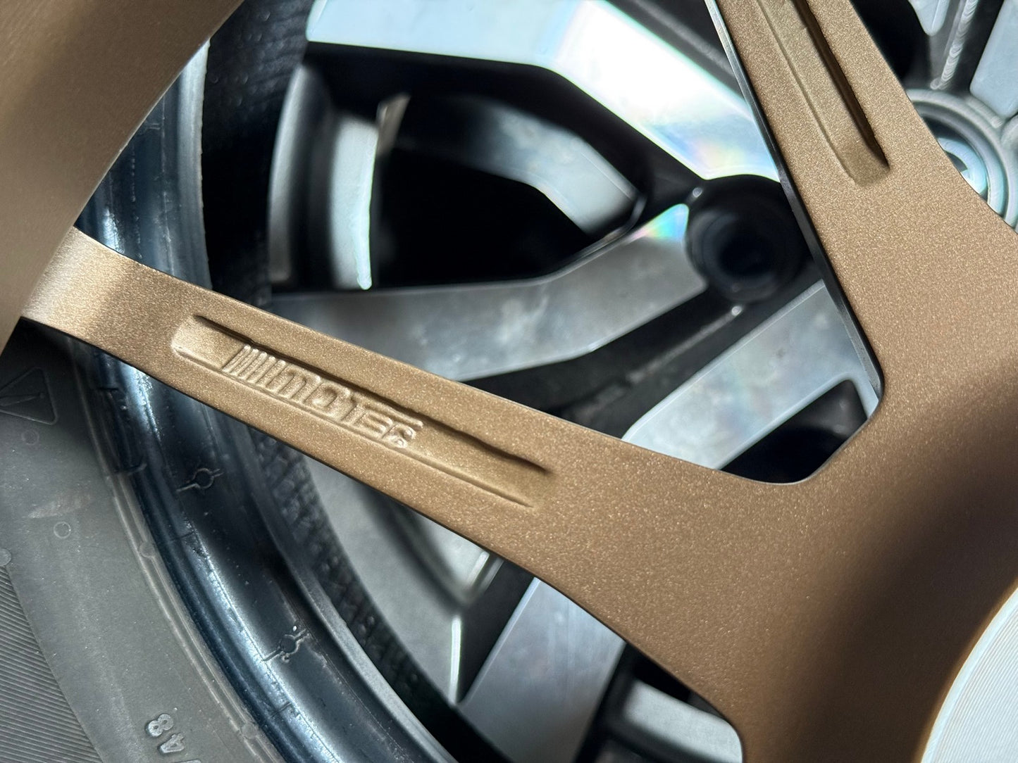 New 18X8 ET40 Motec MCR2 Rim (4 wheel) Matt Bronze 5X108