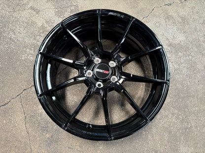 New 18X8 ET40 Motec MCR2 Rim (4 wheel) Gloss Black 5X108
