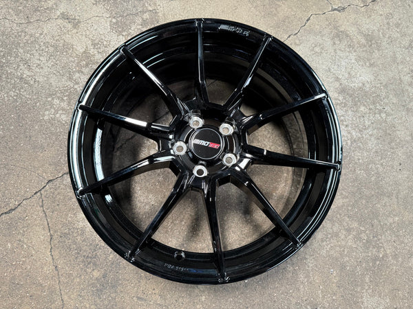 New 18X8 ET40 Motec MCR2 Rim (4 wheel) Gloss Black 5X108