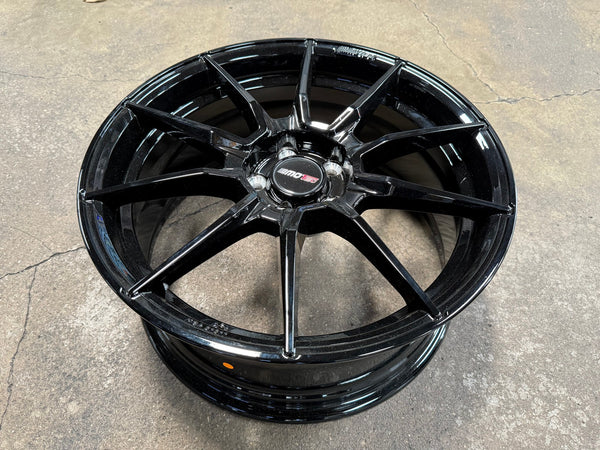 New 18X8 ET40 Motec MCR2 Rim (4 wheel) Gloss Black 5X108
