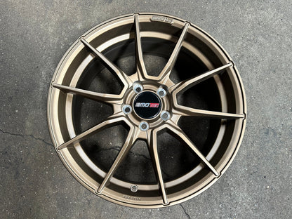 New 18X8 ET45 Motec MCR2 Rim (4 wheel) Matt Bronze 5X112