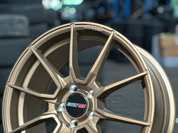 New 18X8 ET45 Motec MCR2 Rim (4 wheel) Matt Bronze 5X112