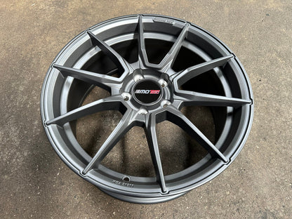 New 18X8 ET45 Motec MCR2 Rim (4 wheel) Matt Gunmetal 5X112