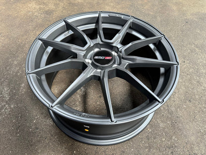 New 18X8 ET45 Motec MCR2 Rim (4 wheel) Matt Gunmetal 5X112