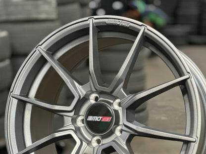 New 18X8 ET45 Motec MCR2 Rim (4 wheel) Matt Gunmetal 5X112