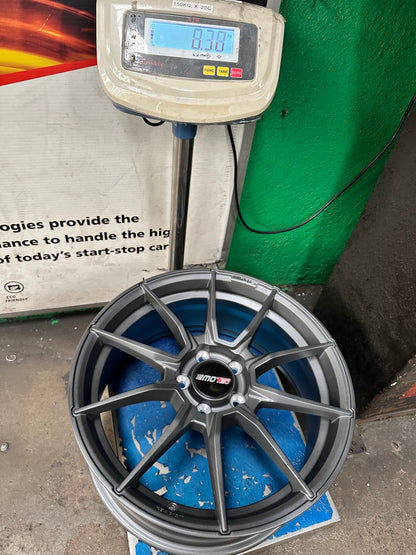 New 18X8 ET45 Motec MCR2 Rim (4 wheel) Matt Gunmetal 5X112