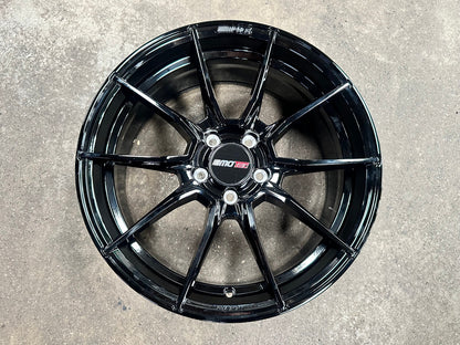 New 18X8 ET45 Motec MCR2 Rim (4 wheel) Gloss Black 5X112