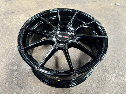 New 18X8 ET45 Motec MCR2 Rim (4 wheel) Gloss Black 5X112