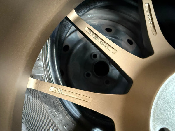 New 19X9.5 ET45 Motec MCR2 Rim (4 wheel) Matt Bronze 5X112