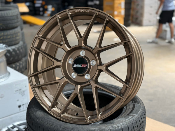 New 18X8 ET45 Motec MCR3 Rim (4 wheel) Matt Bronze 5X112