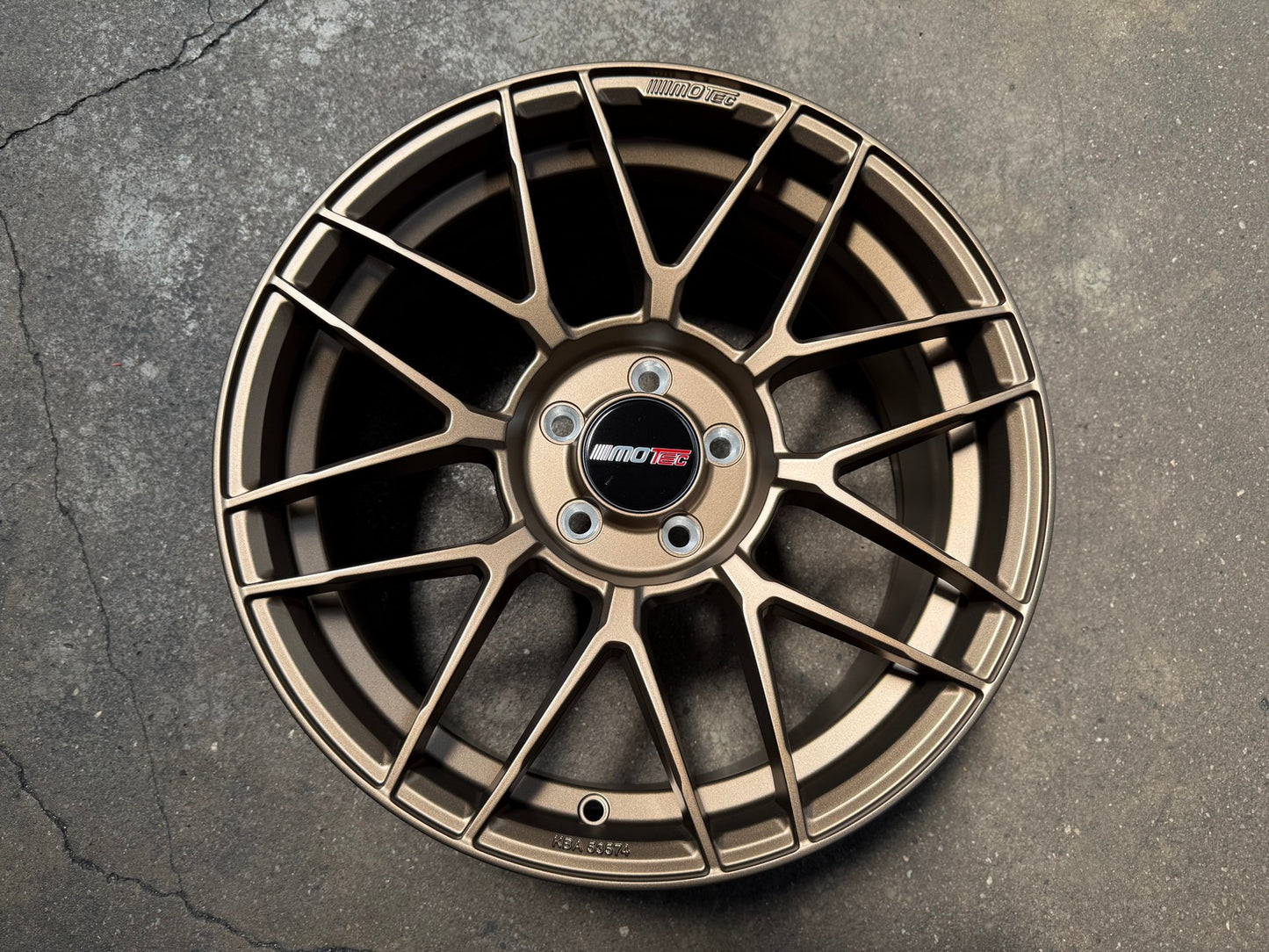 New 18X8 ET45 Motec MCR3 Rim (4 wheel) Matt Bronze 5X112