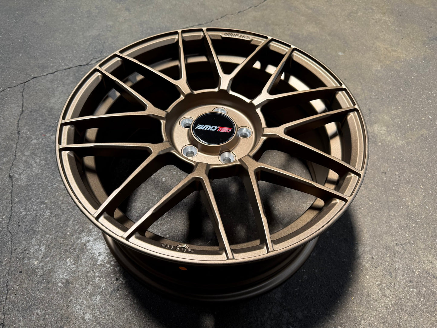 New 18X8 ET45 Motec MCR3 Rim (4 wheel) Matt Bronze 5X112