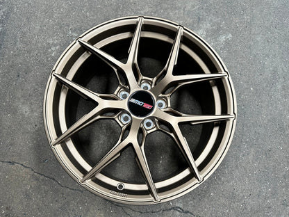 New 18X8 ET45 Motec MCR4 Rim (4 wheel) Matt Bronze 5X112