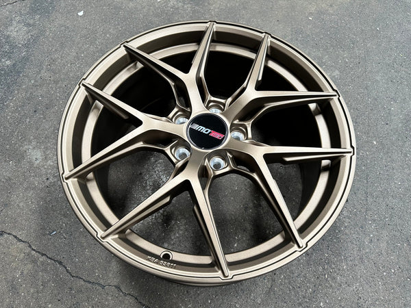 New 18X8 ET45 Motec MCR4 Rim (4 wheel) Matt Bronze 5X112