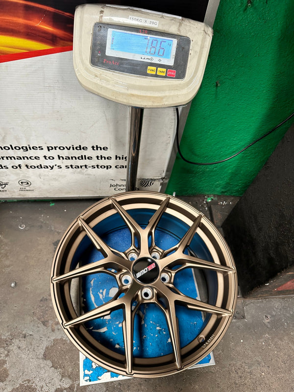 New 18X8 ET45 Motec MCR4 Rim (4 wheel) Matt Bronze 5X112