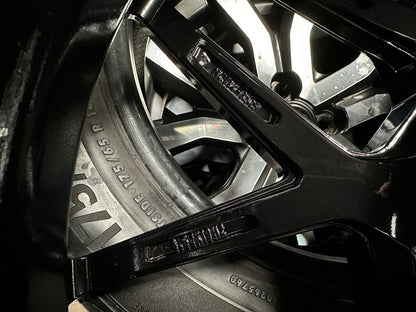 New 19X8.5 ET45 Motec MCT1 Rim (4 wheel) Gloss Black 5X112