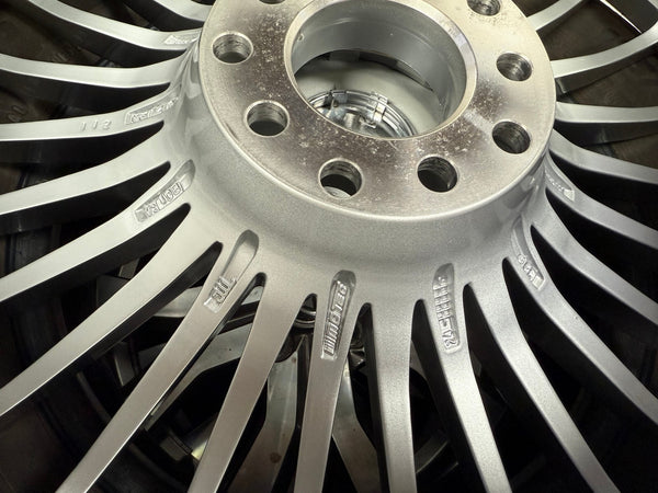 New 19X8.5 ET30 Motec MCT1 Rim (4 wheel) Gloss Silver 5X112