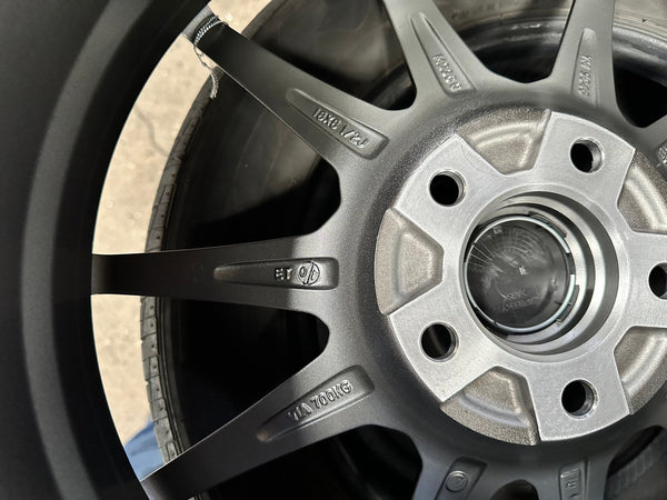 New 18X8.5 ET40 Enkei SC46 Rim (4 wheel) Gloss Gunmetal 5X114.3