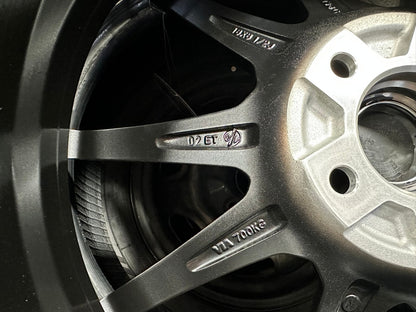 New 18X8.5 ET40 Enkei SC46 Rim (4 wheel) Gloss Black 5X114.3