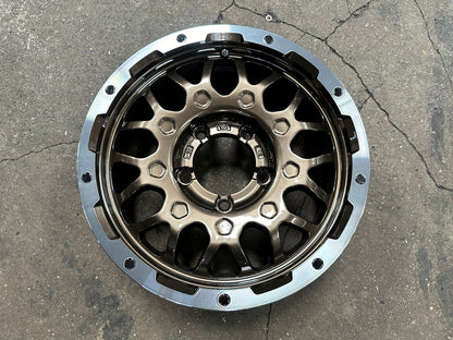 New 16X5.5 ET0 Lehrmeister MS9W Rim (5 wheel) Gloss Bronze 5X139.7