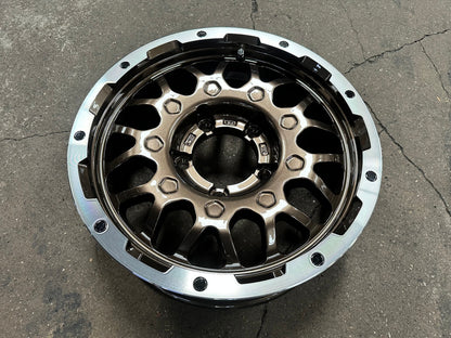 New 16X5.5 ET0 Lehrmeister MS9W Rim (5 wheel) Gloss Bronze 5X139.7