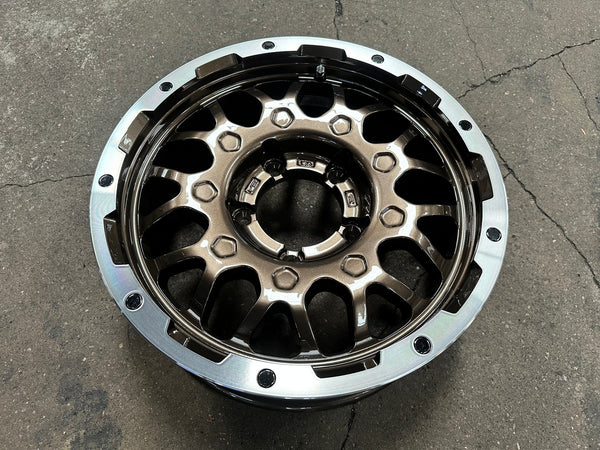 New 16X5.5 ET0 Lehrmeister MS9W Rim (5 wheel) Gloss Bronze 5X139.7