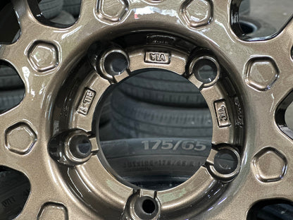 New 16X5.5 ET0 Lehrmeister MS9W Rim (5 wheel) Gloss Bronze 5X139.7