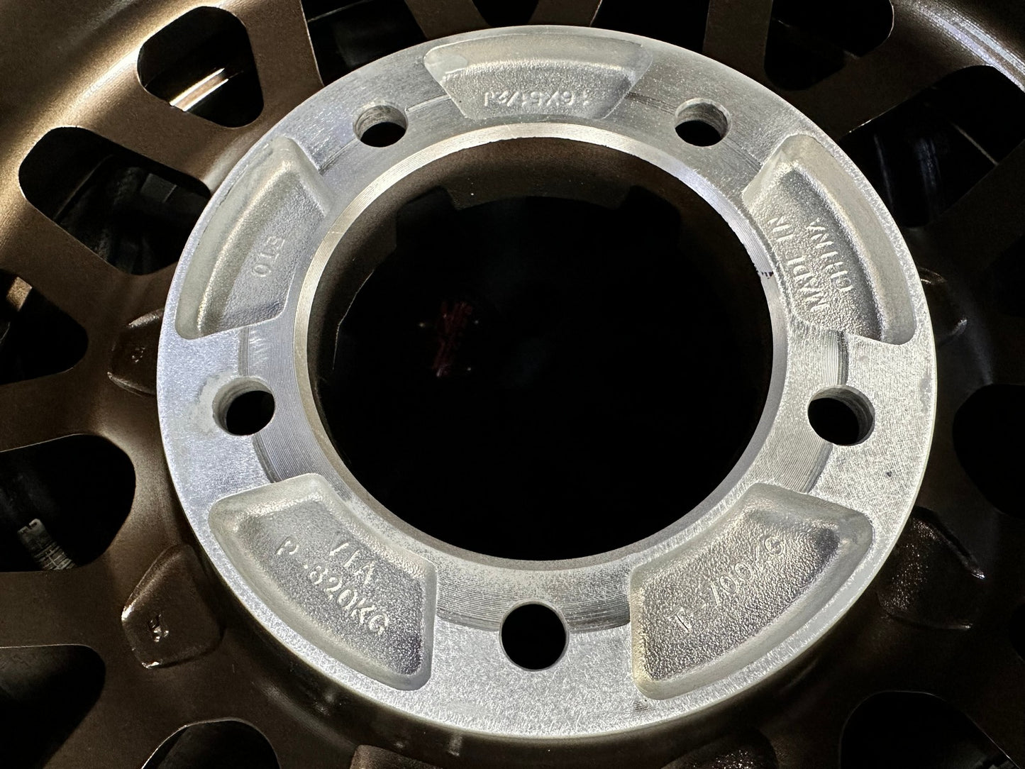 New 16X5.5 ET0 Lehrmeister MS9W Rim (5 wheel) Gloss Bronze 5X139.7