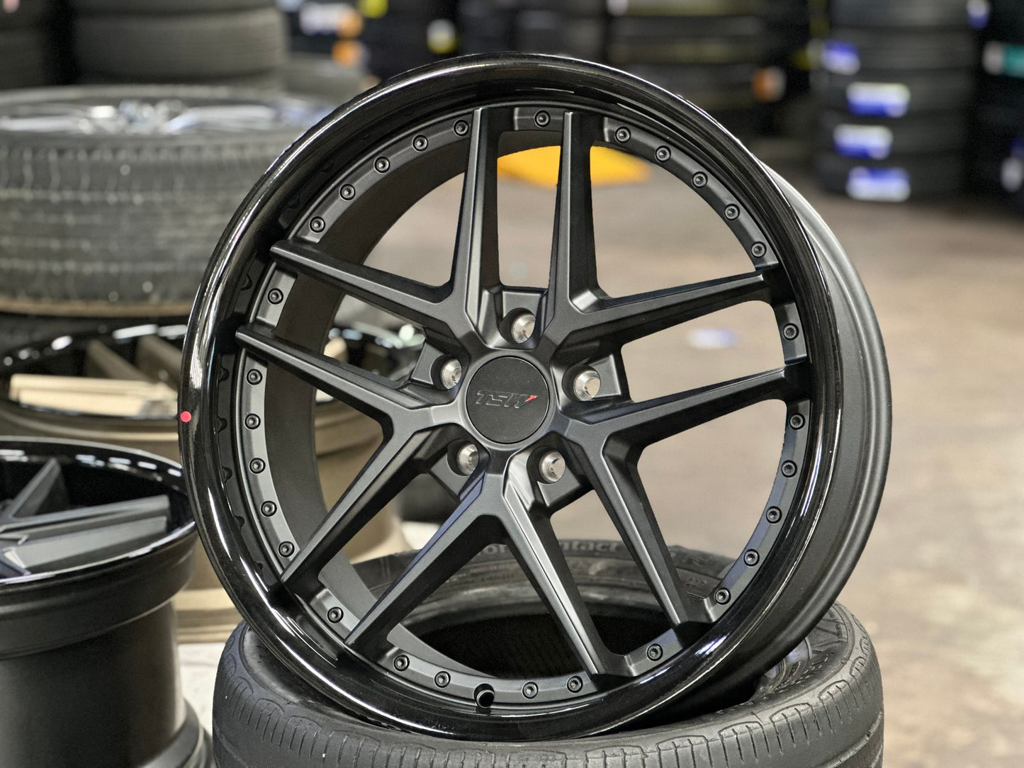 New 20X8.5 ET35 TSW Premio Rim (4 wheel) Matt Black 5X120
