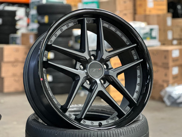 New 20X8.5 ET35 TSW Premio Rim (4 wheel) Matt Black 5X120