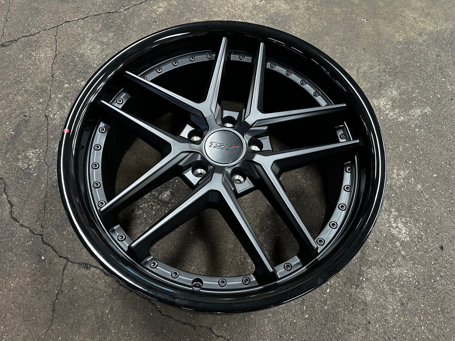 New 20X8.5 ET35 TSW Premio Rim (4 wheel) Matt Black 5X120