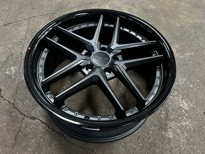 New 20X8.5 ET35 TSW Premio Rim (4 wheel) Matt Black 5X120