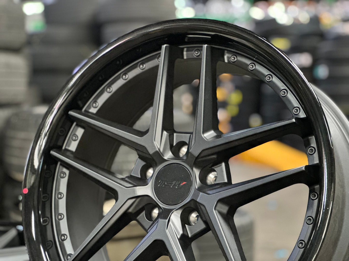 New 20X8.5 ET35 TSW Premio Rim (4 wheel) Matt Black 5X120
