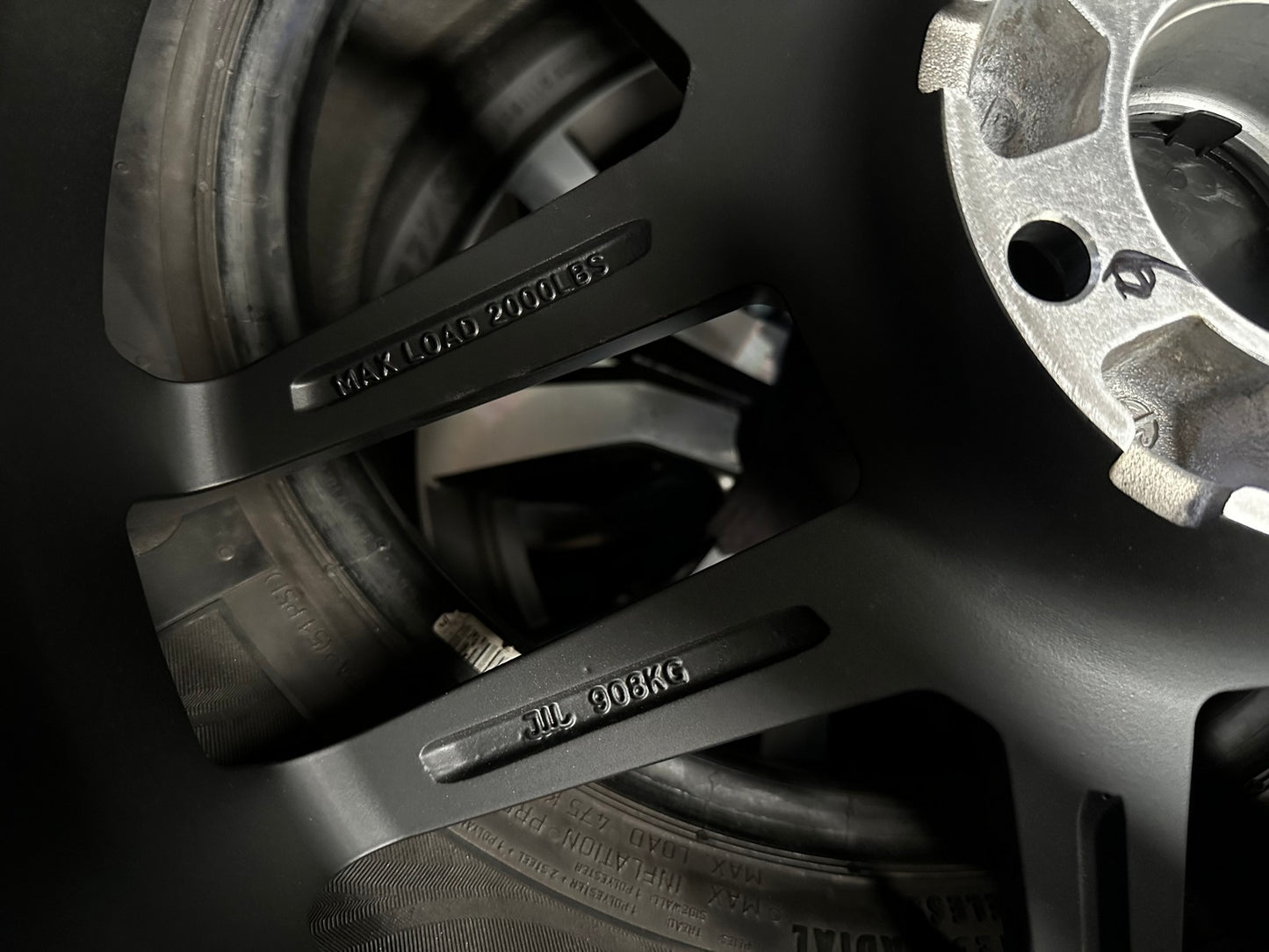 New 20X8.5 ET35 TSW Premio Rim (4 wheel) Matt Black 5X120