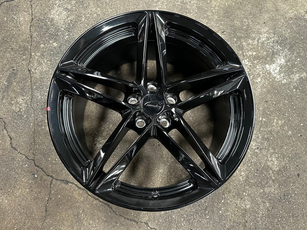 New 18X8.5 ET35 TSW Conventry Holbrook Rim (4 wheel) Gloss Black 5X108