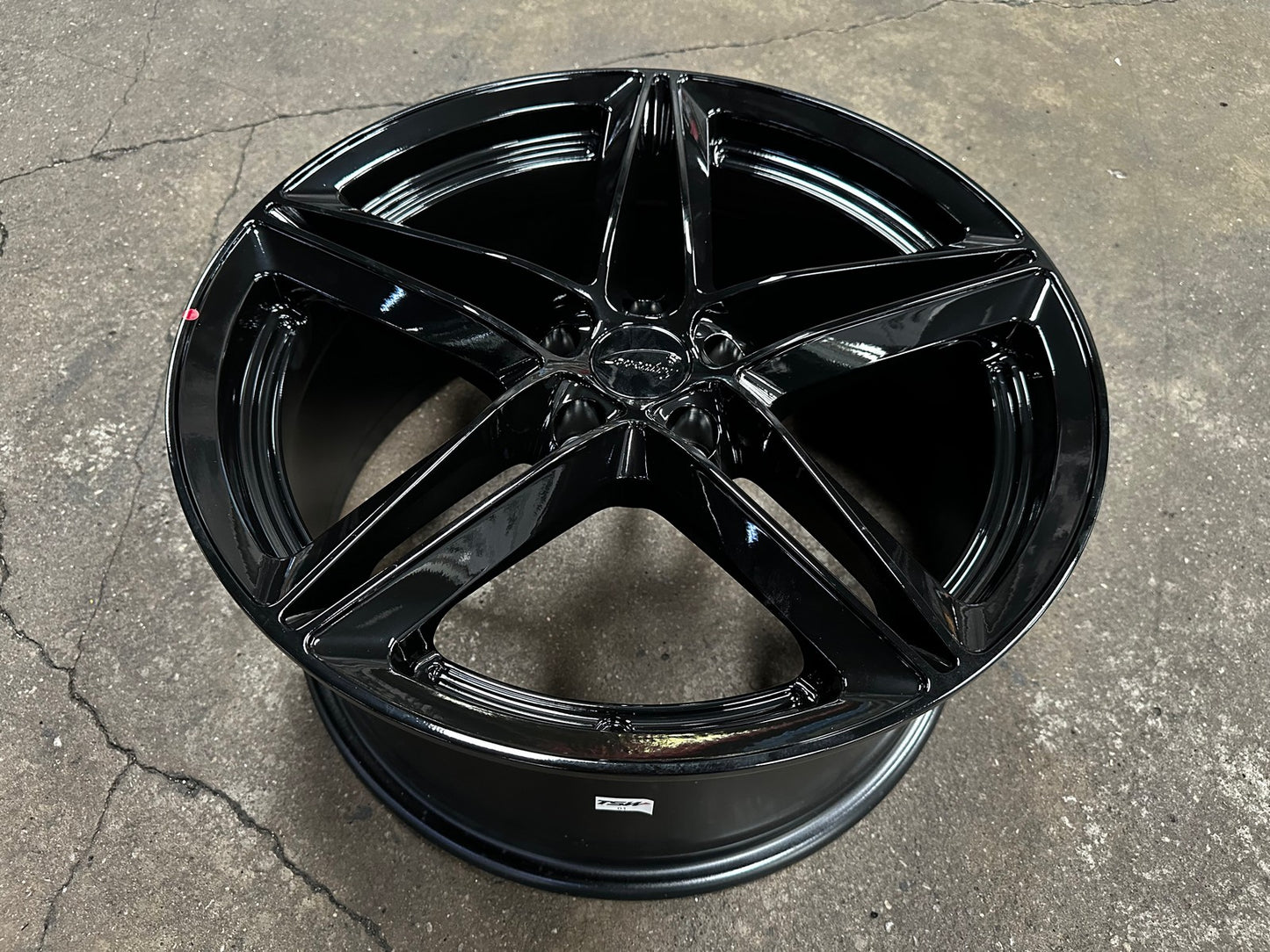 New 18X8.5 ET35 TSW Conventry Holbrook Rim (4 wheel) Gloss Black 5X108