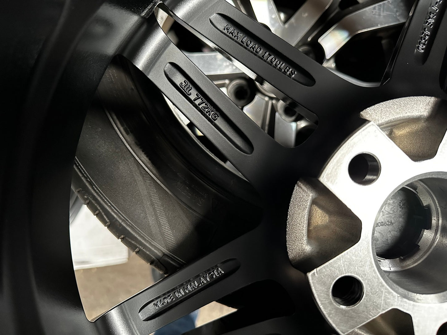 New 18X8.5 ET35 TSW Conventry Holbrook Rim (4 wheel) Gloss Black 5X108