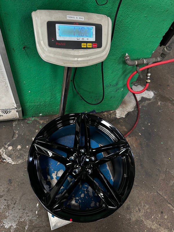 New 18X8.5 ET35 TSW Conventry Holbrook Rim (4 wheel) Gloss Black 5X108