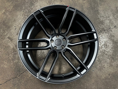 New 22X10.5 ET32 TSW Conventry Dale Rim (4 wheel) Matt Black 5X108