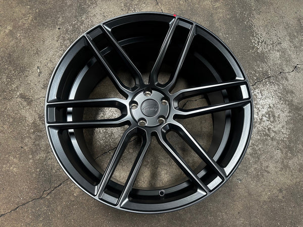 New 22X10.5 ET32 TSW Conventry Dale Rim (4 wheel) Matt Black 5X108