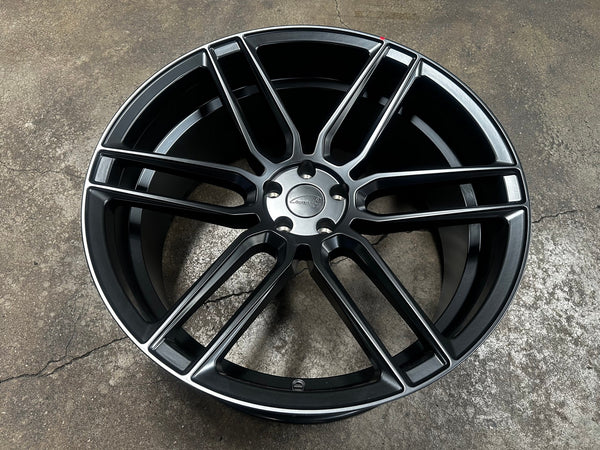 New 22X10.5 ET32 TSW Conventry Dale Rim (4 wheel) Matt Black 5X108