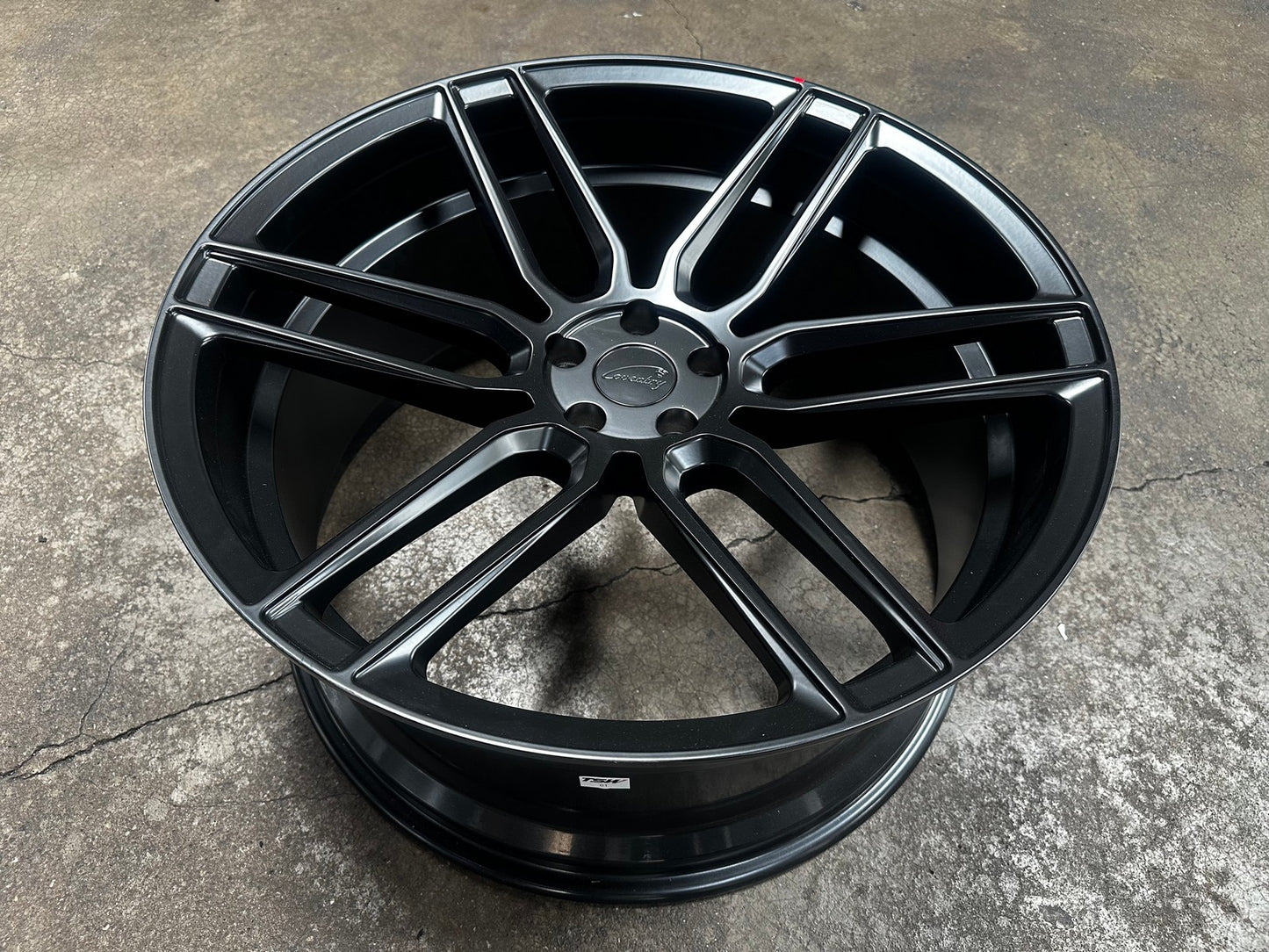 New 22X10.5 ET32 TSW Conventry Dale Rim (4 wheel) Matt Black 5X108